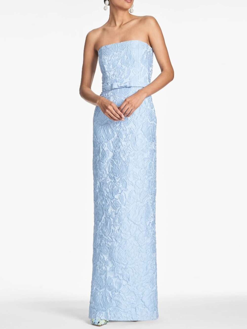 Sachin and Babi Sophia Gown- Ice Blue good Condition! No Alterations! Sz 4